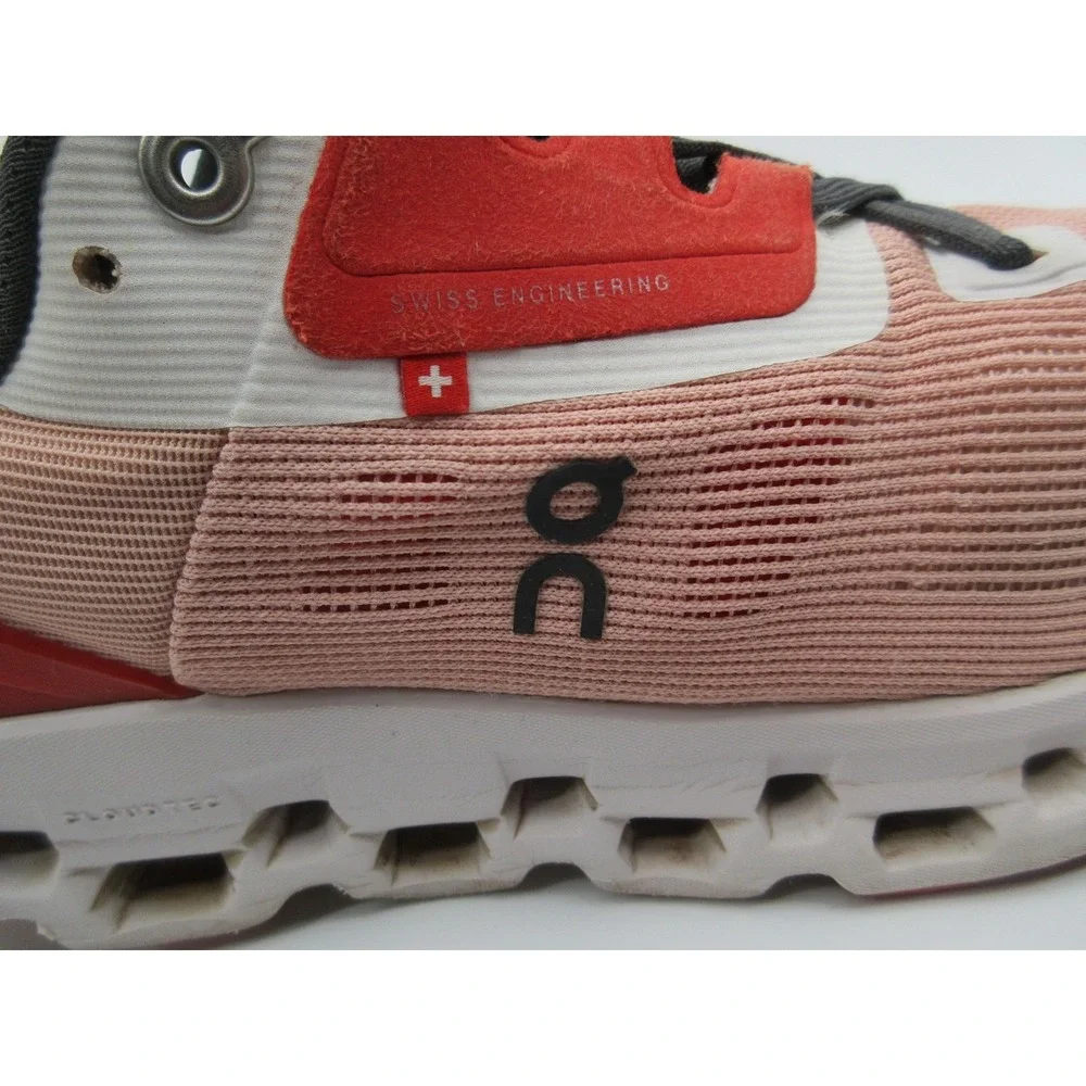 On Cloudstratus Shoes Womens‎ Size 9.5 Pink Helion CloudTec Running Sneakers
